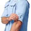 Columbia Men’s PFG Bahama II Long Sleeve Shirt(Sail)