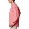 Columbia Men’s PFG Bahama II Long Sleeve Shirt(Salmon)