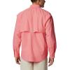 Columbia Men’s PFG Bahama II Long Sleeve Shirt(Salmon)