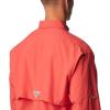Columbia Men’s PFG Bahama II Long Sleeve Shirt(Sunset Red)