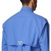 Columbia Men’s PFG Bahama II Long Sleeve Shirt(Violet Sea)