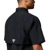 Columbia Men’s PFG Bahama II Short Sleeve Shirt(Black)