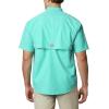 Columbia Men’s PFG Bahama II Short Sleeve Shirt(Bright Aqua)