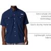 Columbia Men’s PFG Bahama II Short Sleeve Shirt(Collegiate Navy)