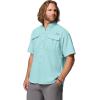 Columbia Men’s PFG Bahama II Short Sleeve Shirt(Gulf Stream)