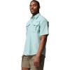 Columbia Men’s PFG Bahama II Short Sleeve Shirt(Misty Jade)
