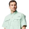 Columbia Men’s PFG Bahama II Short Sleeve Shirt(New Mint)