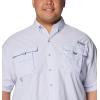Columbia Men’s PFG Bahama II Short Sleeve Shirt(Snowdrift)