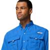 Columbia Men’s PFG Bahama II Short Sleeve Shirt(Vivid Blue)