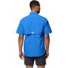 Columbia Men’s PFG Bahama II Short Sleeve Shirt(Vivid Blue)