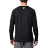 Columbia Mens PFG Solar Stream Long Sleeve(Black)