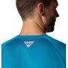 Columbia Mens PFG Solar Stream Long Sleeve(Blue Echo)