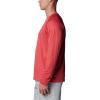 Columbia Mens PFG Solar Stream Long Sleeve(Sunset Red)