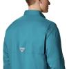 Columbia Mens PFG Tamiami Ii Long Sleeve Shirt(Aegean Blue)