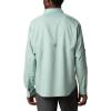 Columbia Mens PFG Tamiami Ii Long Sleeve Shirt(Aqua Tone)
