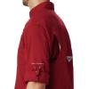 Columbia Mens PFG Tamiami Ii Long Sleeve Shirt(Beet)