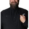 Columbia Mens PFG Tamiami Ii Long Sleeve Shirt(Black)