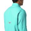 Columbia Mens PFG Tamiami Ii Long Sleeve Shirt(Bright Aqua)