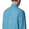 Columbia Mens PFG Tamiami Ii Long Sleeve Shirt(Canyon Blue)