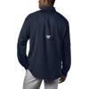 Columbia Mens PFG Tamiami Ii Long Sleeve Shirt(Collegiate Navy)