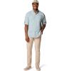 Columbia Mens PFG Tamiami Ii Long Sleeve Shirt(Crushed Blue)