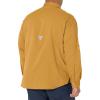 Columbia Mens PFG Tamiami Ii Long Sleeve Shirt(Dark Banana)