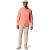Columbia Mens PFG Tamiami Ii Long Sleeve Shirt(Faded Peach)