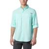 Columbia Mens PFG Tamiami Ii Long Sleeve Shirt(Gulf Stream)