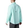 Columbia Mens PFG Tamiami Ii Long Sleeve Shirt(Gulf Stream)