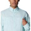 Columbia Mens PFG Tamiami Ii Long Sleeve Shirt(Icy Morn)