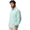 Columbia Mens PFG Tamiami Ii Long Sleeve Shirt(Misty Jade)