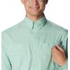 Columbia Mens PFG Tamiami Ii Long Sleeve Shirt(New Mint)