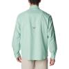 Columbia Mens PFG Tamiami Ii Long Sleeve Shirt(New Mint)