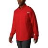 Columbia Mens PFG Tamiami Ii Long Sleeve Shirt(Red Spark)