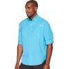 Columbia Mens PFG Tamiami Ii Long Sleeve Shirt(Riptide)