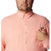 Columbia Mens PFG Tamiami Ii Long Sleeve Shirt(Sorbet)