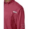 Columbia Mens PFG Tamiami Ii Long Sleeve Shirt(Sunset Red)