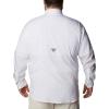 Columbia Mens PFG Tamiami Ii Long Sleeve Shirt(White)