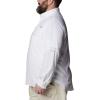 Columbia Mens PFG Tamiami Ii Long Sleeve Shirt(White)