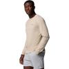 Columbia Men’s PFG Uncharted Graphic Tee Long Sleeve(Ancient Fossil Heather/Redfish Swamplands)