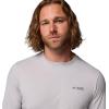 Columbia Men’s PFG Uncharted Graphic Tee Long Sleeve(Cool Grey Heather/Redfish Swamplands)