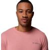 Columbia Men’s PFG Uncharted Graphic Tee Long Sleeve(Rosewood Heather/Guadalupe Drift)