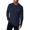 Columbia Men’s PFG Uncharted Hoodie(Collegiate Navy Heather)