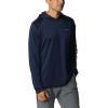 Columbia Men’s PFG Uncharted Hoodie(Collegiate Navy/White)