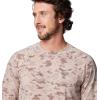 Columbia Men’s PFG Uncharted Long Sleeve(Crushed Clay Uncharted Waters)