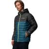 Columbia Men’s Powder Lite II Hooded Jacket(Everblue/Shark)