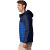 Columbia Men’s Powder Lite II Hooded Jacket(Mountain Blue/Collegiate Navy)