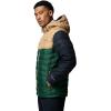 Columbia Men’s Powder Lite II Hooded Jacket(Rain Forest/Canoe/Black)
