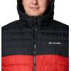 Columbia Men’s Powder Lite II Hooded Jacket(Sail Red/Black/Spice)