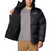 Columbia Mens Puffect II Hooded Jacket(Black)